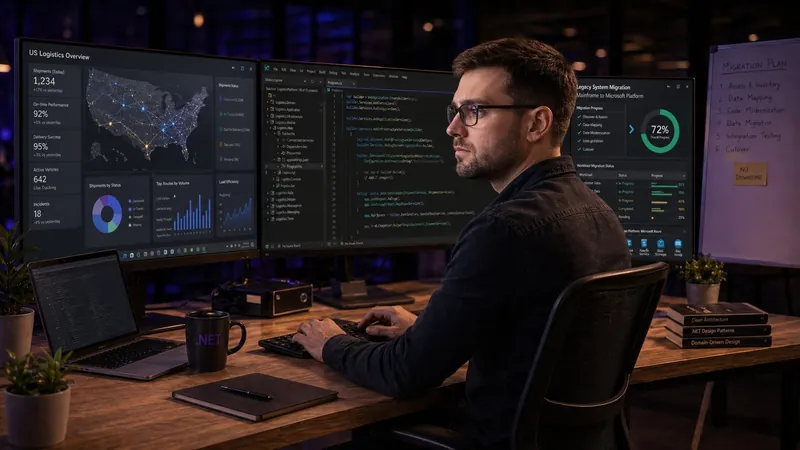 Two .NET engineers for US logistics company